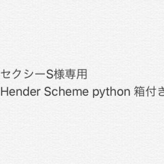 エンダースキーマ(Hender Scheme)のHender セクシーS様 専用(サンダル)