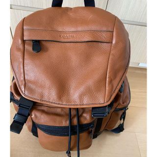 コーチ(COACH)のコーチ　レザー　リュック　美品　値下げ(バッグパック/リュック)