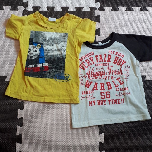 JUNK STORE(ジャンクストアー)のトーマスTシャツ90 キッズ/ベビー/マタニティのキッズ服男の子用(90cm~)(Tシャツ/カットソー)の商品写真