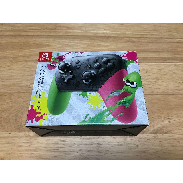 ゲームソフト/ゲーム機本体Nintendo Switch Proコントローラー スプラトゥーン2