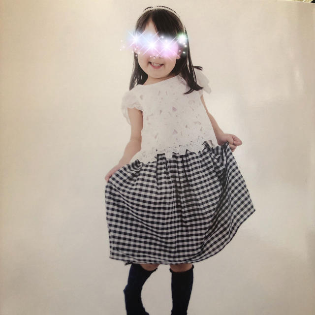 フォーマルにも✨120＊ワンピ キッズ/ベビー/マタニティのキッズ服女の子用(90cm~)(ワンピース)の商品写真