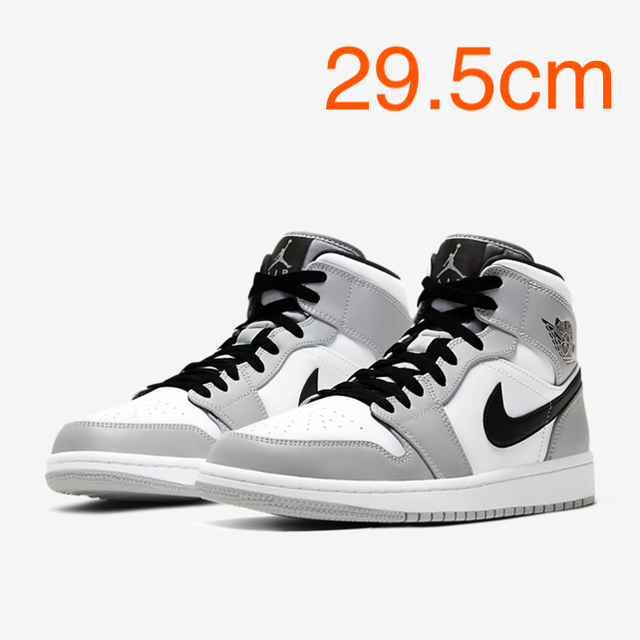 NIKE AIR JORDAN 1 MID  “LIGHT SMOKE“