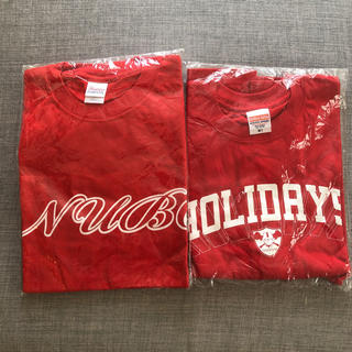 【さらに値下げ】赤Tシャツ 2枚セット(Tシャツ/カットソー(半袖/袖なし))