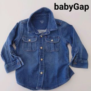 ベビーギャップ(babyGAP)のデニムジャケット★厚手シャツ★90★春秋★ストレッチあり(ジャケット/上着)