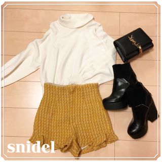 スナイデル(SNIDEL)のsnidel フリルショートパンツ(ショートパンツ)