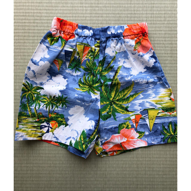 アロハシャツ  甚平 キッズ/ベビー/マタニティのキッズ服男の子用(90cm~)(甚平/浴衣)の商品写真