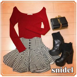 スナイデル(SNIDEL)のsnidel スカートショートパンツ(ミニスカート)