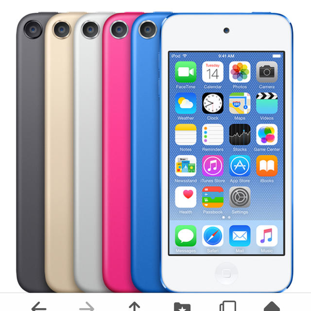 Apple(アップル)のiPod touch (第 6 世代)32G 新品未使用 スマホ/家電/カメラのオーディオ機器(ポータブルプレーヤー)の商品写真