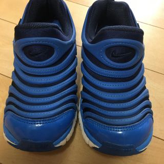 ナイキ(NIKE)のNIKE ダイナモフリー　ブルー18㎝　超美品(スリッポン)