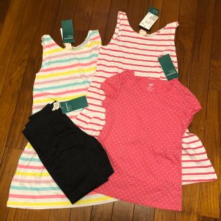 エイチアンドエム(H&M)のH&M 女の子　120/130 セット　新品未使用(ワンピース)