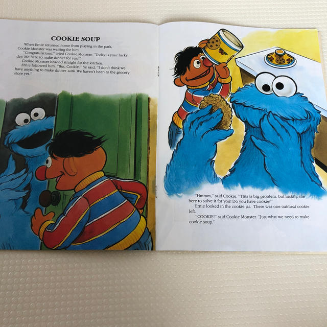 SESAME STREET(セサミストリート)の英語絵本　洋書　セサミストリート　クッキーモンスター エンタメ/ホビーの本(洋書)の商品写真