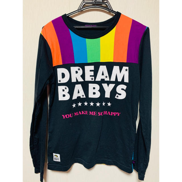 DREAMBABYS(ドリームベイビーズ)の【ドリームベイビーズ】レインボーロンＴ♪DREAMBABYS キッズ/ベビー/マタニティのキッズ服男の子用(90cm~)(Tシャツ/カットソー)の商品写真