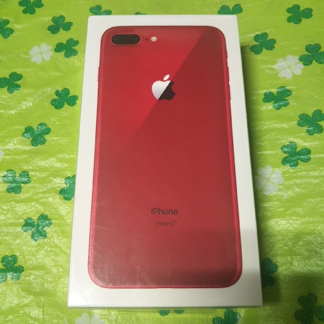 本物の iPhone - SIMフリー 256GB RED iPhone8plus スマートフォン本体