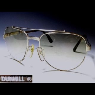 ダンヒル(Dunhill)のDUNHILL/ ダンヒル ツーブリッジティアドロップ型 (サングラス/メガネ)