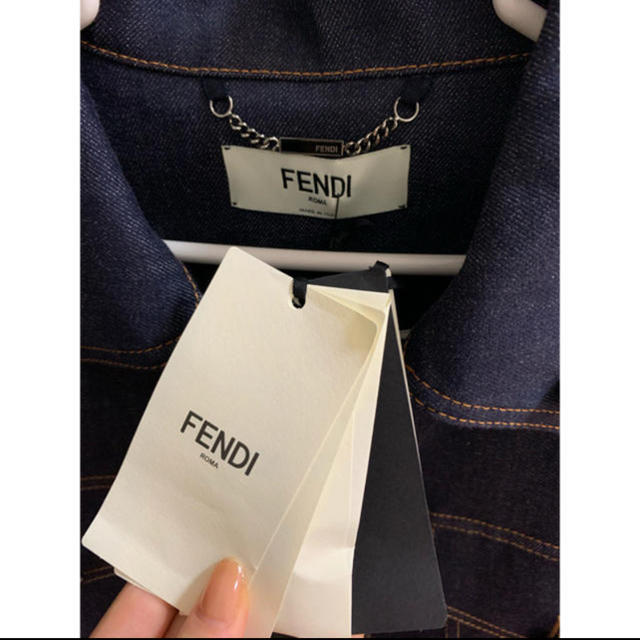 FENDI(フェンディ)のFENDI デニムジャケット レディースのジャケット/アウター(Gジャン/デニムジャケット)の商品写真