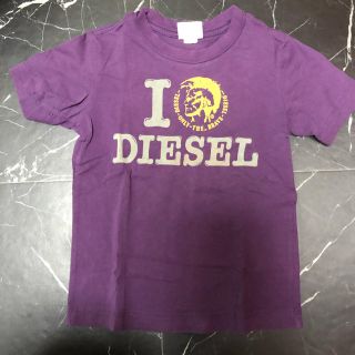 ディーゼル(DIESEL)のdieselむらさきTシャツsize2(Tシャツ/カットソー)