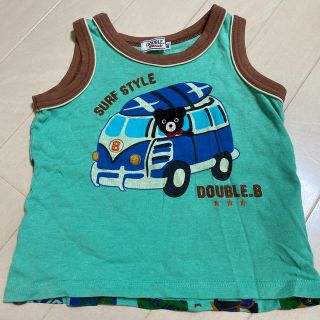 ダブルビー(DOUBLE.B)のDOUBLE.B   MIKI HOUSE 80タンクトップ(Ｔシャツ)