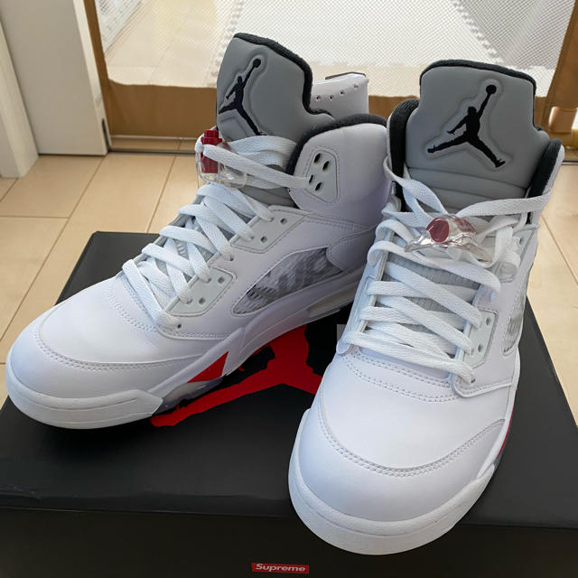 SizeUS915AW NIKE AIR JORDAN 5 RETRO SUPREME