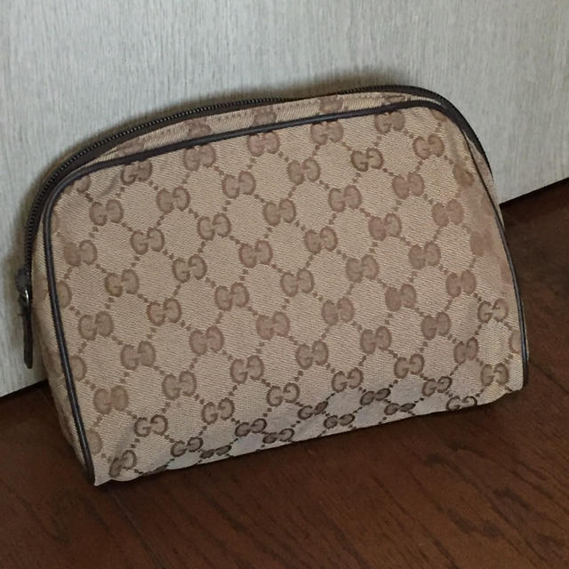 Gucci(グッチ)の良品☆ナイロン系 ポーチ GUCCI レディースのファッション小物(ポーチ)の商品写真