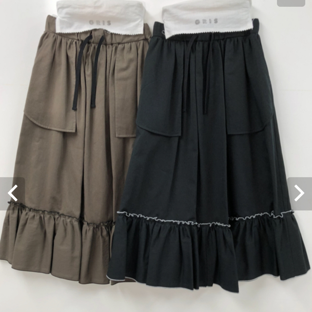 こども ビームス(コドモビームス)のgris skirt キッズ/ベビー/マタニティのキッズ服女の子用(90cm~)(スカート)の商品写真