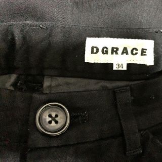 ディグレース(DGRACE)のディグレース ブラック ボトムス 34(カジュアルパンツ)