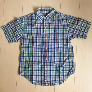 ラルフローレン(Ralph Lauren)のチェックの半袖シャツ 130  ラルフローレン (Tシャツ/カットソー)