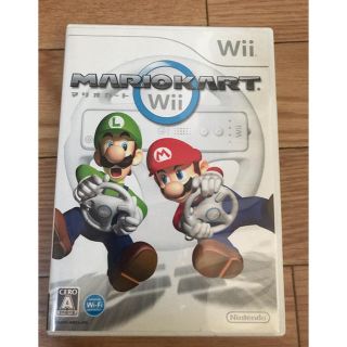 ニンテンドウ(任天堂)のWii マリオカート(家庭用ゲームソフト)