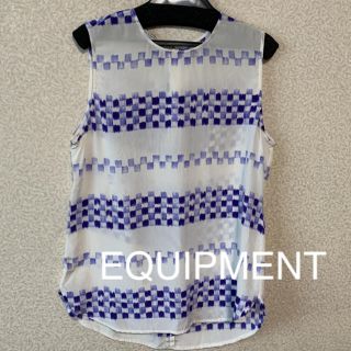 エキプモン(Equipment)のエキプモン　EQUIPMENT FEMME シルク　ブラウス(シャツ/ブラウス(半袖/袖なし))