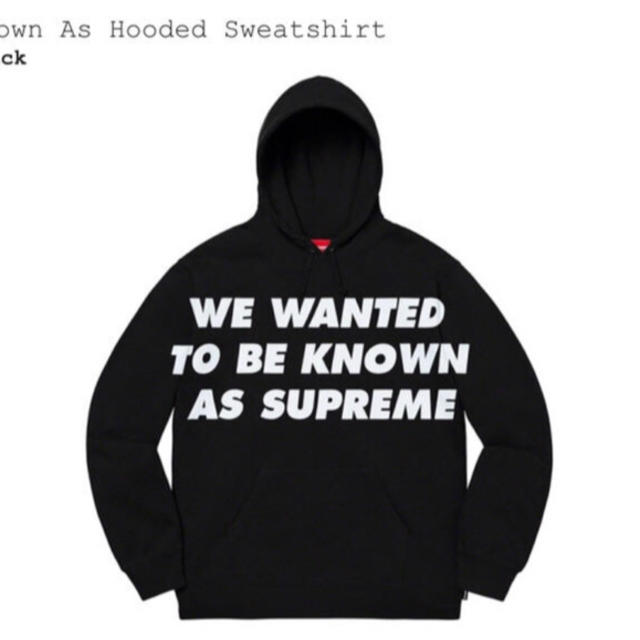Supreme 20ss Known As Hooded Crewneck Mメンズ