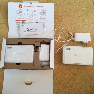 エーユー(au)のau Qua station 1TBストレージ 新品未使用×1 箱なし×1(PC周辺機器)