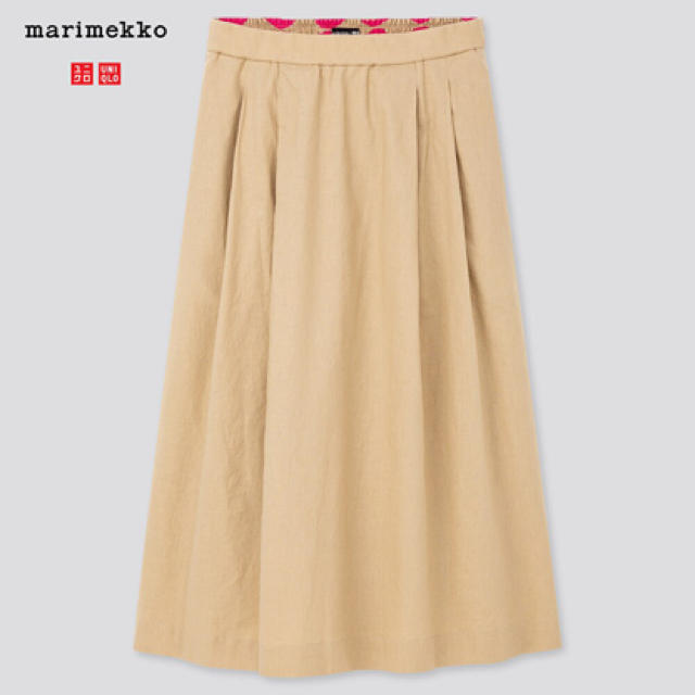 marimekko(マリメッコ)の5/7迄特別価格　即発送可能海外限定　マリメッコ　UNIQLO パンツ レディースのスカート(ひざ丈スカート)の商品写真