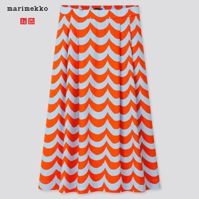 marimekko(マリメッコ)の5/7迄特別価格　即発送可能海外限定　マリメッコ　UNIQLO パンツ レディースのスカート(ひざ丈スカート)の商品写真