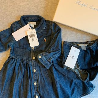 ラルフローレン デニムワンピース ベビー ワンピースの通販 68点 Ralph Laurenのキッズ ベビー マタニティを買うならラクマ