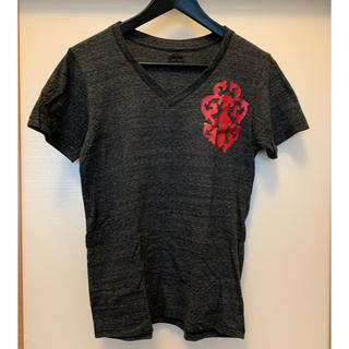 クロムハーツ(Chrome Hearts)のChrome Hearts  正規品  メンズTシャツ  Vネック セメタリー柄(Tシャツ/カットソー(半袖/袖なし))