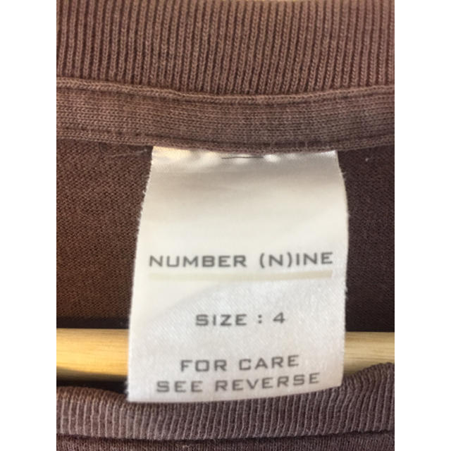 NUMBER (N)INE(ナンバーナイン)のnumber nine  T こたどーな様専用 メンズのトップス(Tシャツ/カットソー(半袖/袖なし))の商品写真