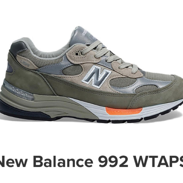 Wtaps × New balance 992 us9 27cm