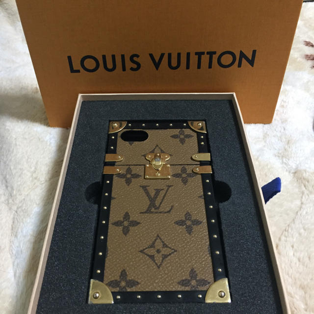 希少‼️ VUITTON×Supreme✨️iPhone8ケース‼️アイトランク美品