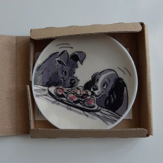 ディズニー(Disney)の【新品未使用】わんわん物語 豆皿(キャラクターグッズ)