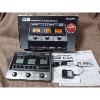 ZOOM G3 マルチエフェクター　ACアダプター付