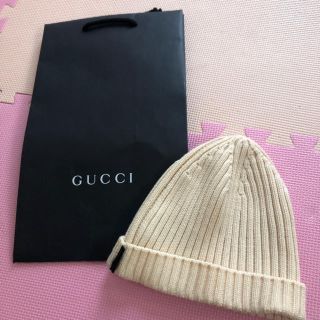 グッチ(Gucci)のGUCCI ニット帽 XLサイズ(ニット帽/ビーニー)