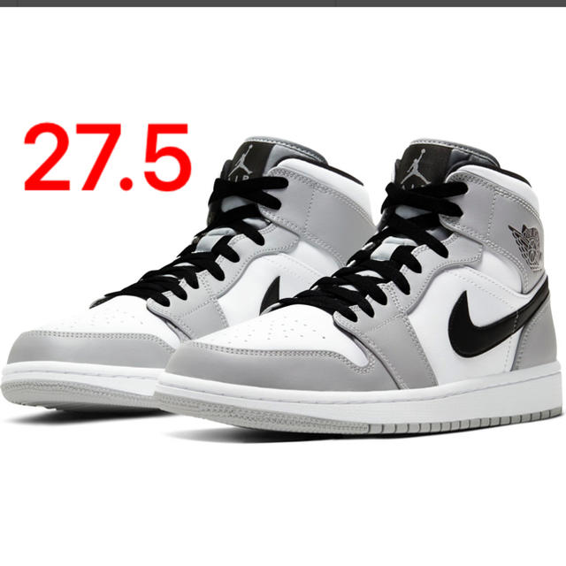 靴/シューズAir Jordan 1 Mid “Light Smoke Grey