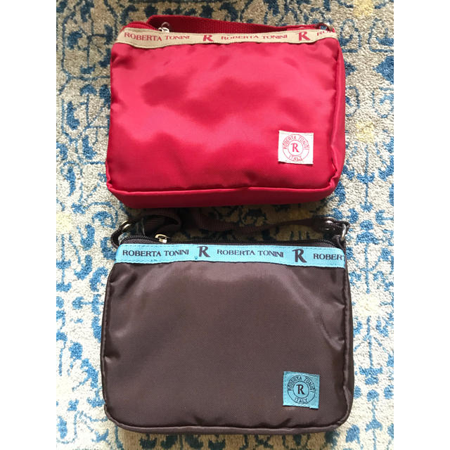 ロベルタ トニー二　⭐︎新品タグ付き⭐︎　収納ポーチ付エコバッグ　2つセット レディースのバッグ(エコバッグ)の商品写真
