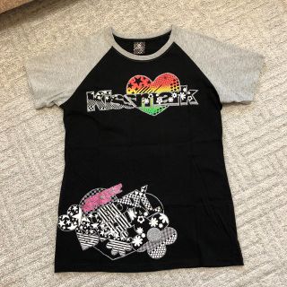 キスマーク(kissmark)のkissmark  キラキラプリントTシャツ(Tシャツ(半袖/袖なし))