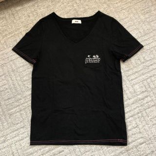 ロデオクラウンズ(RODEO CROWNS)のRODEO CROWNS    Vネック・ドクロTシャツ(Tシャツ(半袖/袖なし))