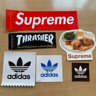 シュプリーム(Supreme)のステッカー(しおり/ステッカー)