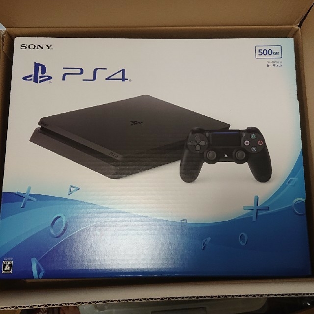 新品 PS4 本体 旧モデル ジェットブラック 500GB プレイステーション4