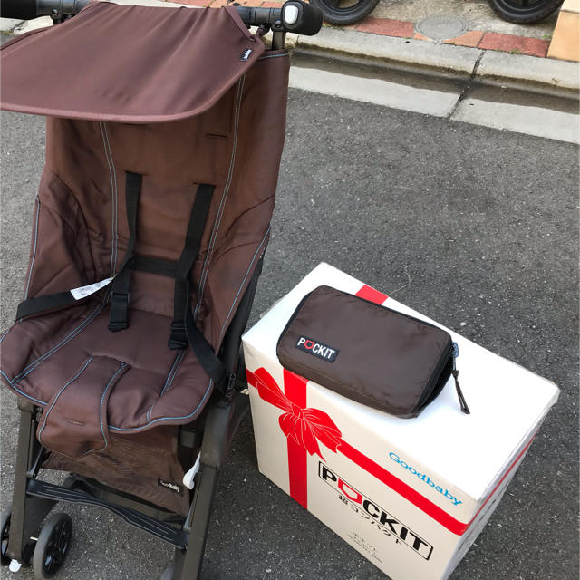 goodbaby pocket ポキット　コンパクトベビーカー キッズ/ベビー/マタニティの外出/移動用品(ベビーカー/バギー)の商品写真