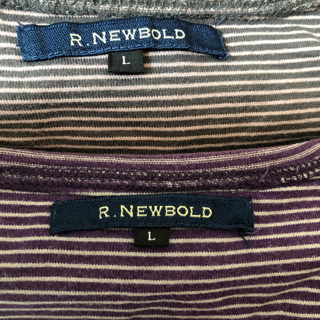 R.NEWBOLD(アールニューボールド)のメンズＴシャツ２枚セット メンズのトップス(Tシャツ/カットソー(半袖/袖なし))の商品写真