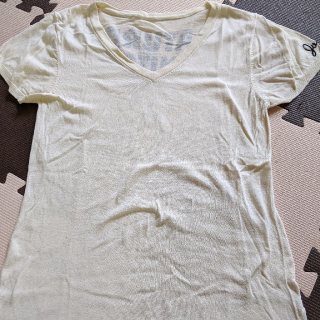 RODEO CROWNS(ロデオクラウンズ)のロデオクラウンズ　ニットTシャツ レディースのトップス(Tシャツ(半袖/袖なし))の商品写真