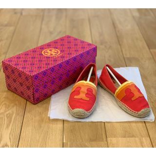 トリーバーチ(Tory Burch)の★再値下げ★ TORY BURCH トリーバーチ エスパドリーユ　赤(スリッポン/モカシン)